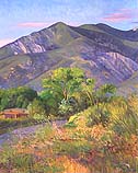 Valerie Graves Oil Painting Taos Mountain 3K